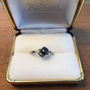 Pearl and Diamond Ring